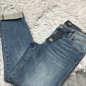 Kut from the Kloth Blue Boyfriend Jeans